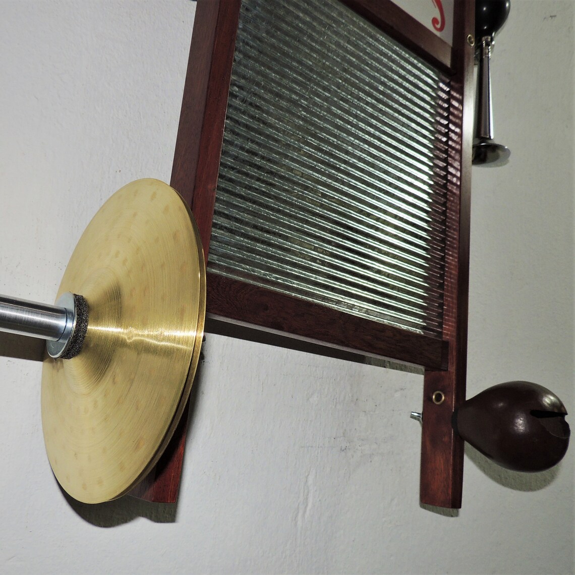 Washboard 4 accessories Percussion Musical Instrument Etsy