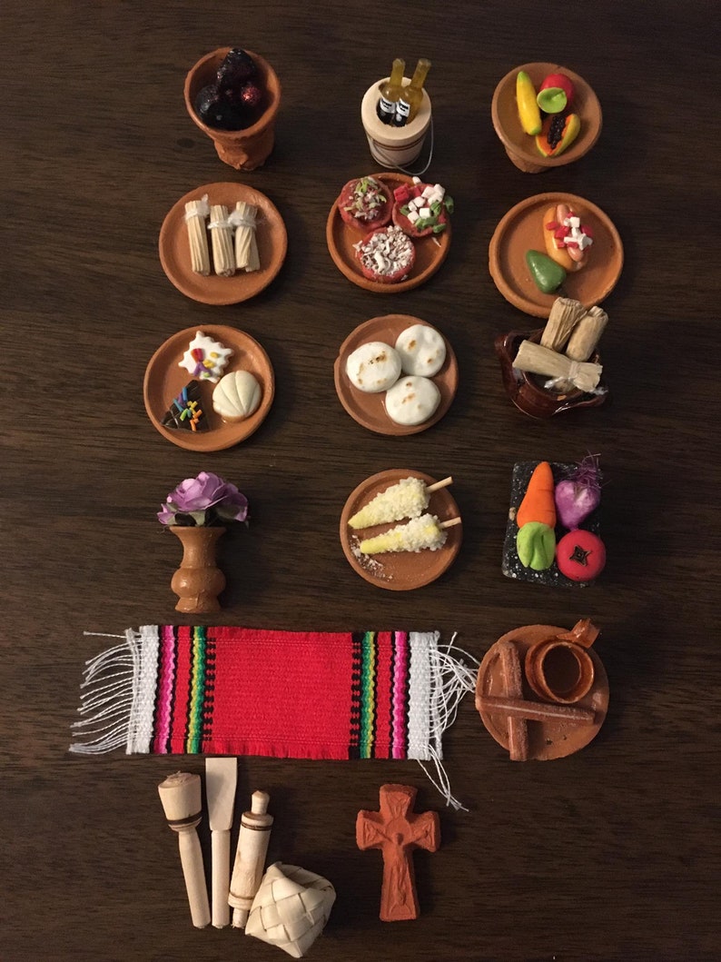 Dia De Muertos Mini Ofrendas Mariachis Calaquitas Catrinas Etsy