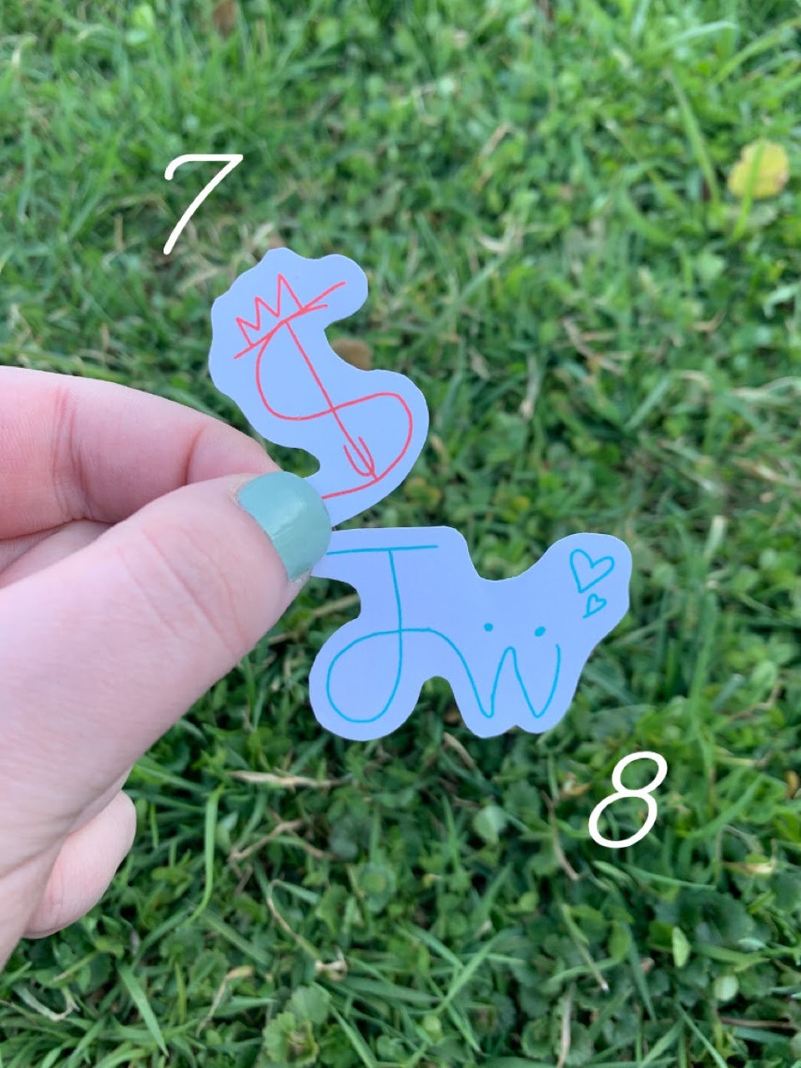 Treasure Kpop Signature Handmade Stickers | Etsy
