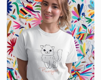 Purrfect Cat T-Shirt