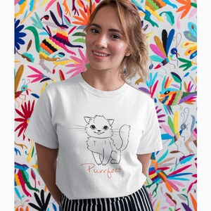 Purrfect Cat T-Shirt image 1