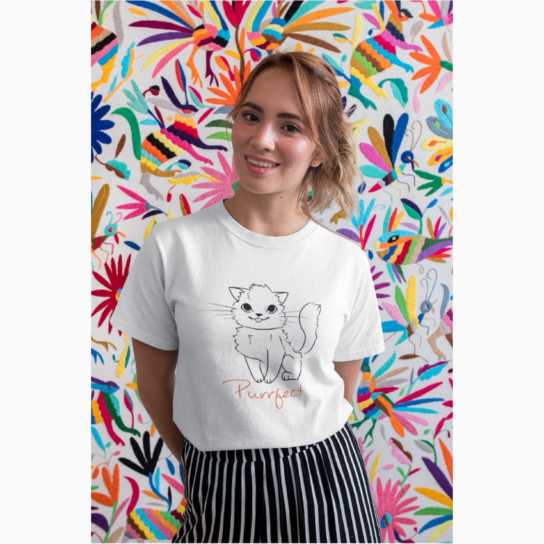 Purrfect Cat T-Shirt image 1