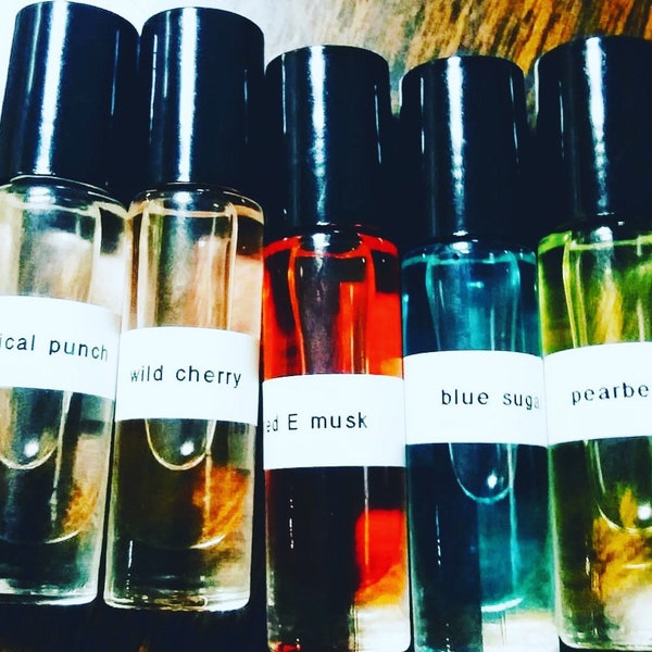 Body Oils, Roll-on Body Oils, Scented Oils, Fragrance Oils, Gift for everyone, Unisex