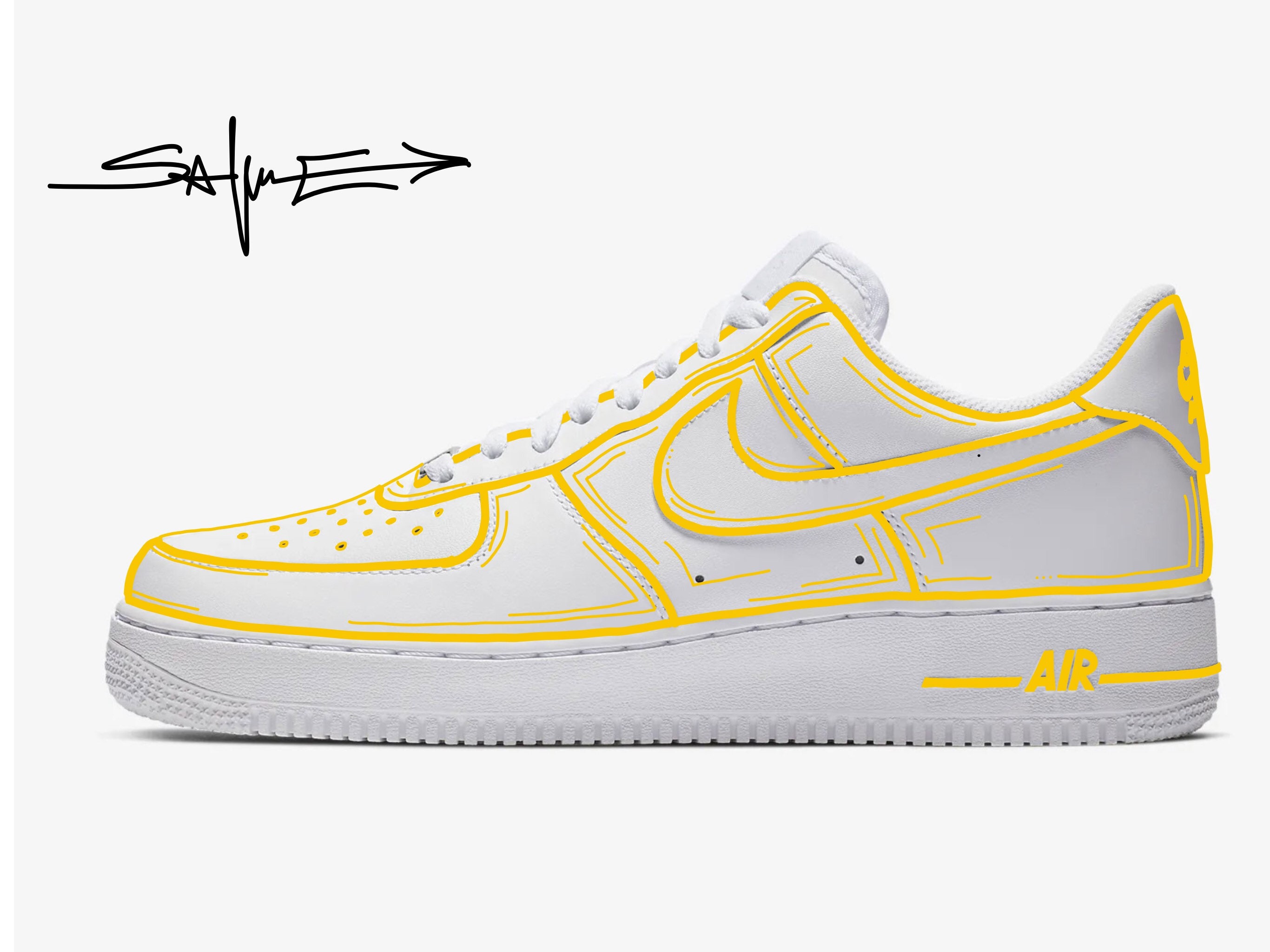 platform air force 1 custom