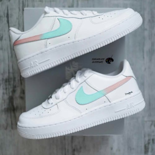 custom air force 1 airbrush