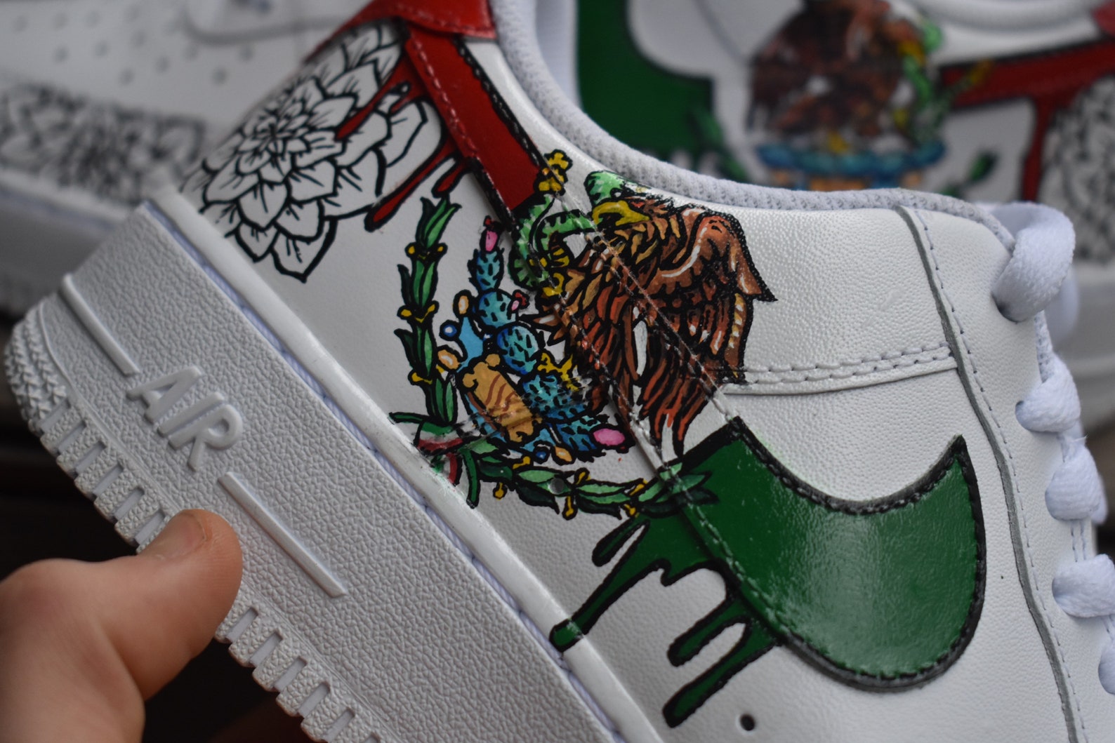 air force 1 mexico flag