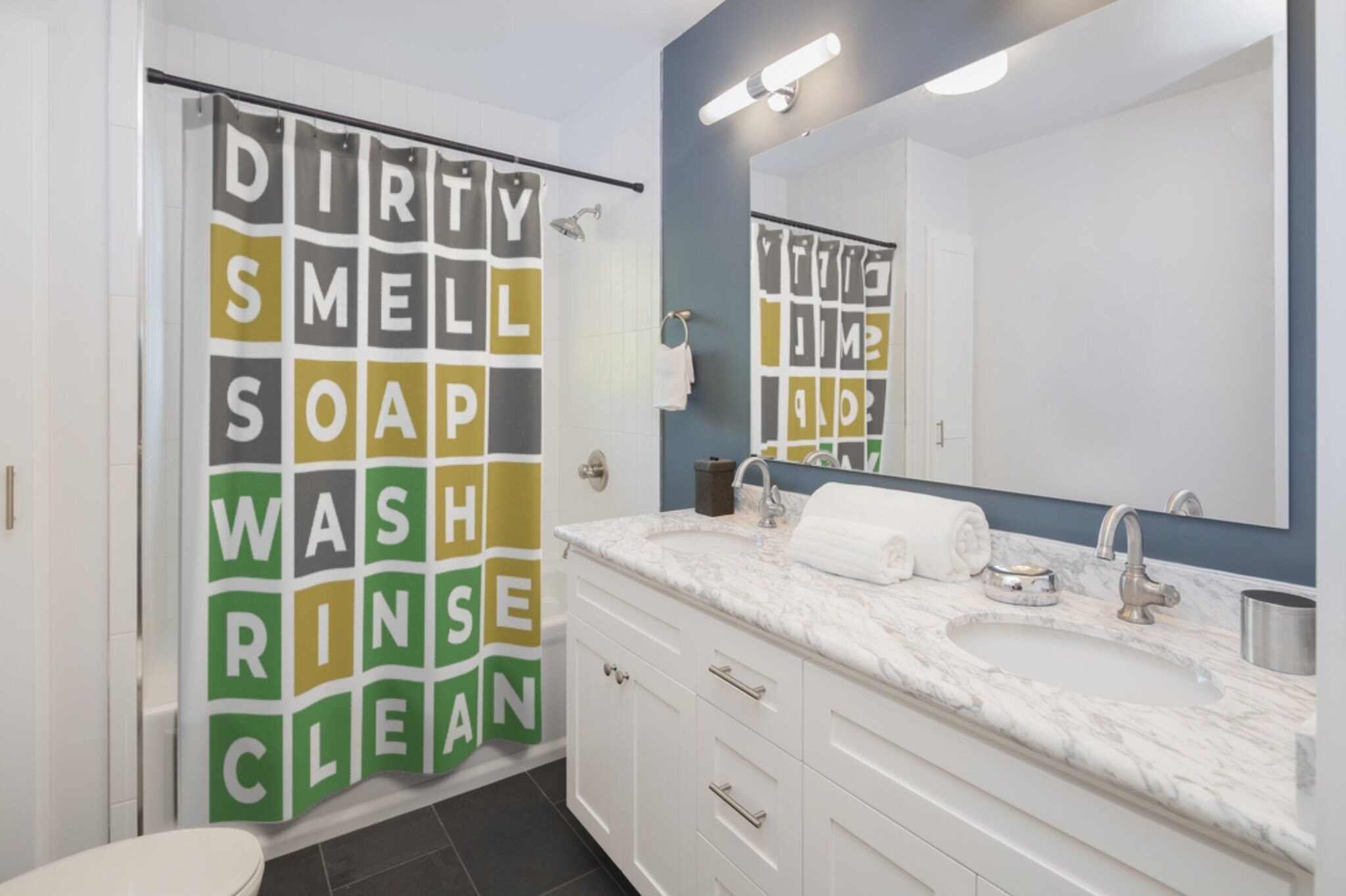 Wordle Shower Curtain Humorous for Soccer Player Men's Etsy