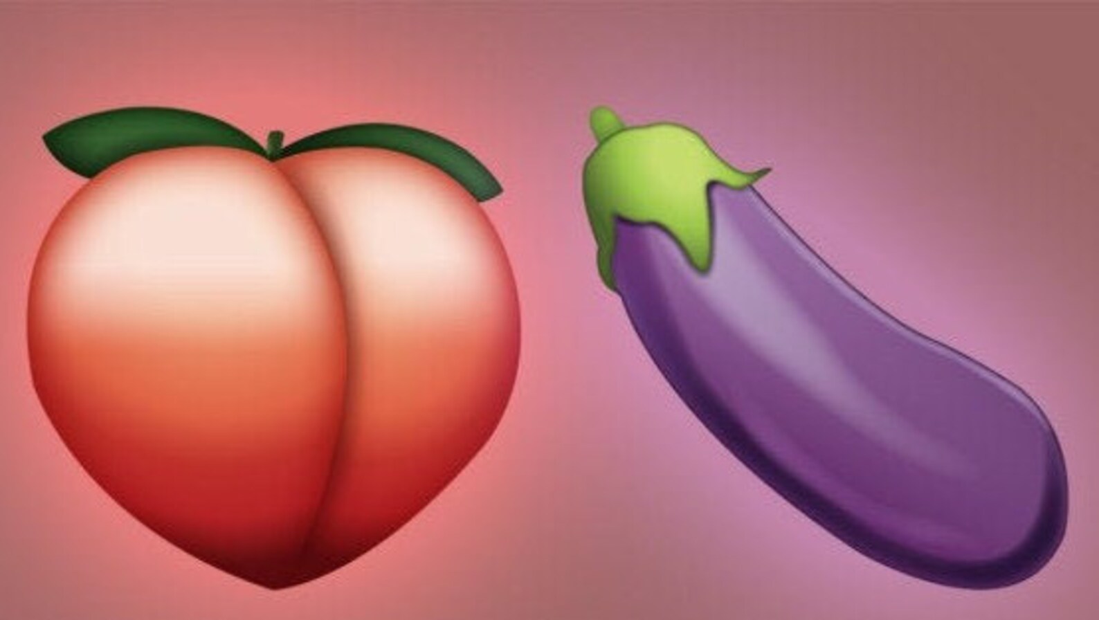 Eggplant and peach meme