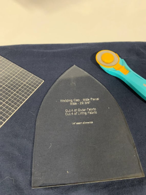 Pattern for outlet welding cap