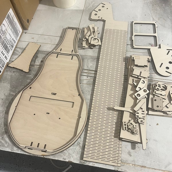 Laser Cutting Services -  Parts for Musical Instrument Building
