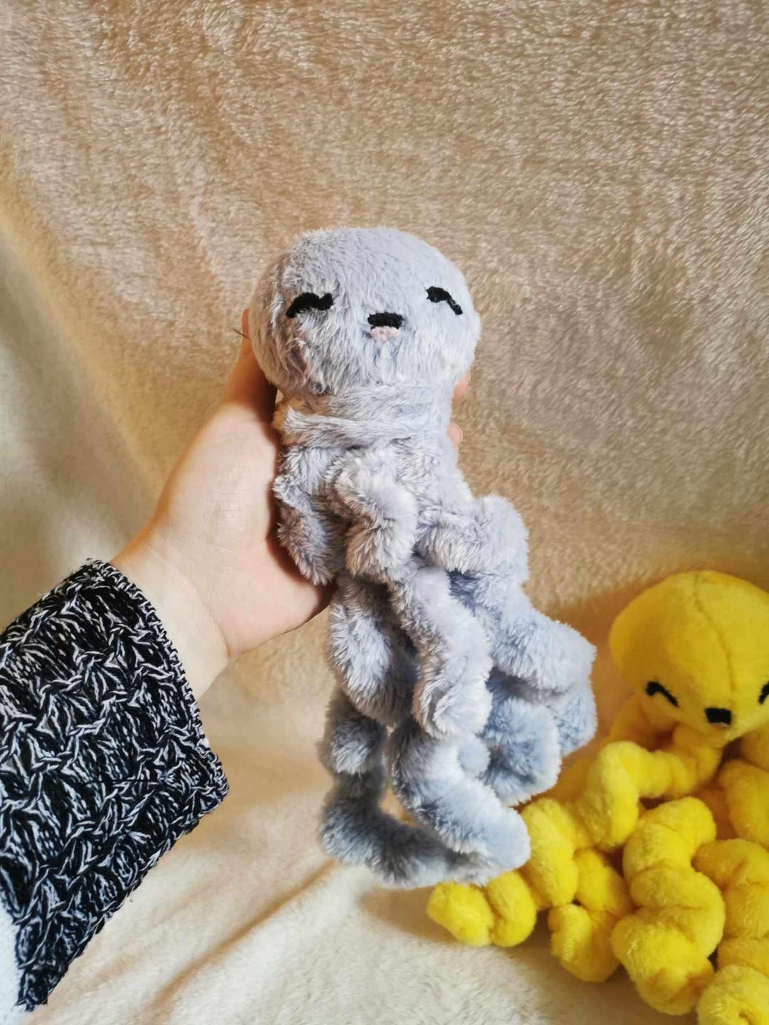 Jellyfish Plush Toy - Etsy