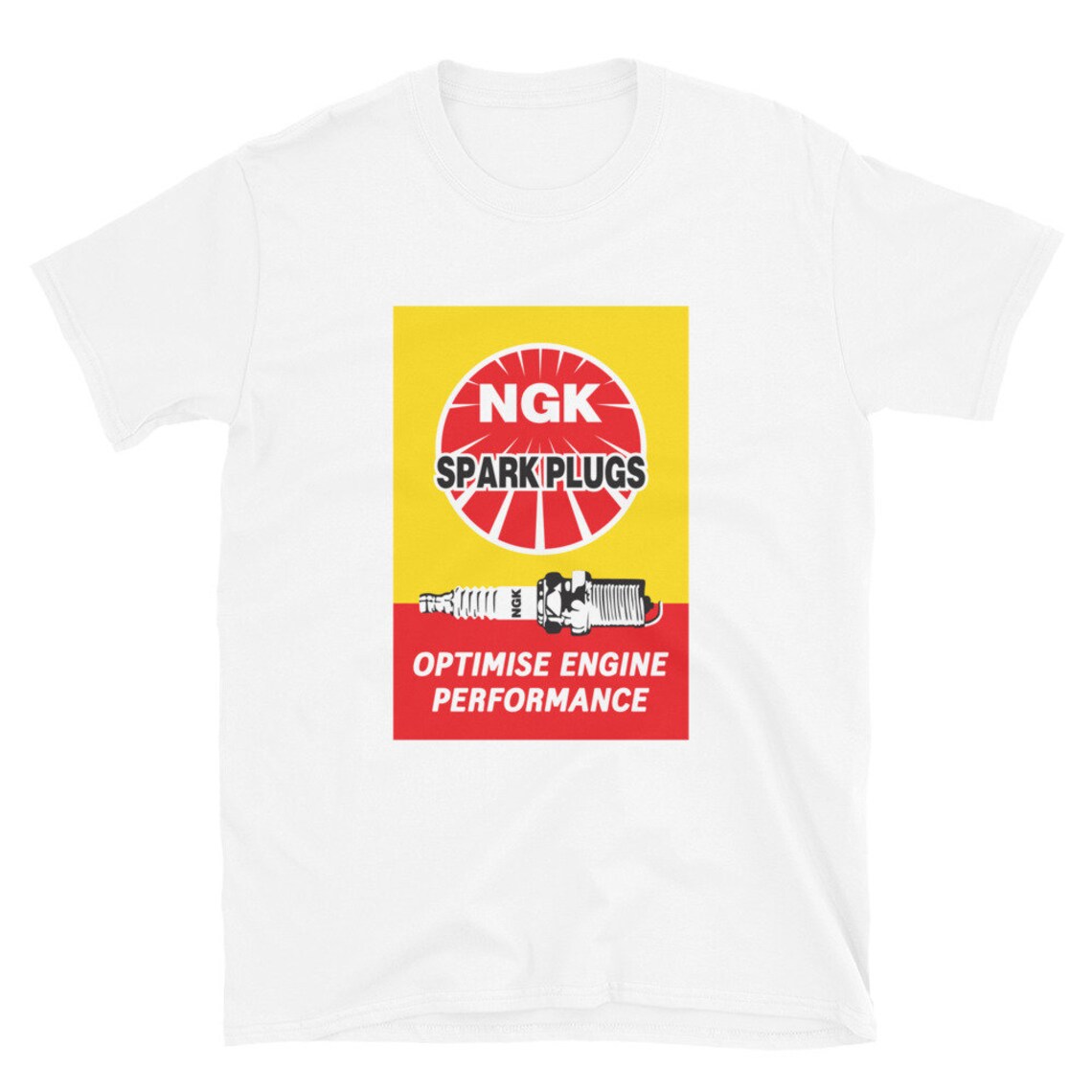 NGK Spark Plugs TShirt Supercar Sports Car Art Unisex Shirt Etsy
