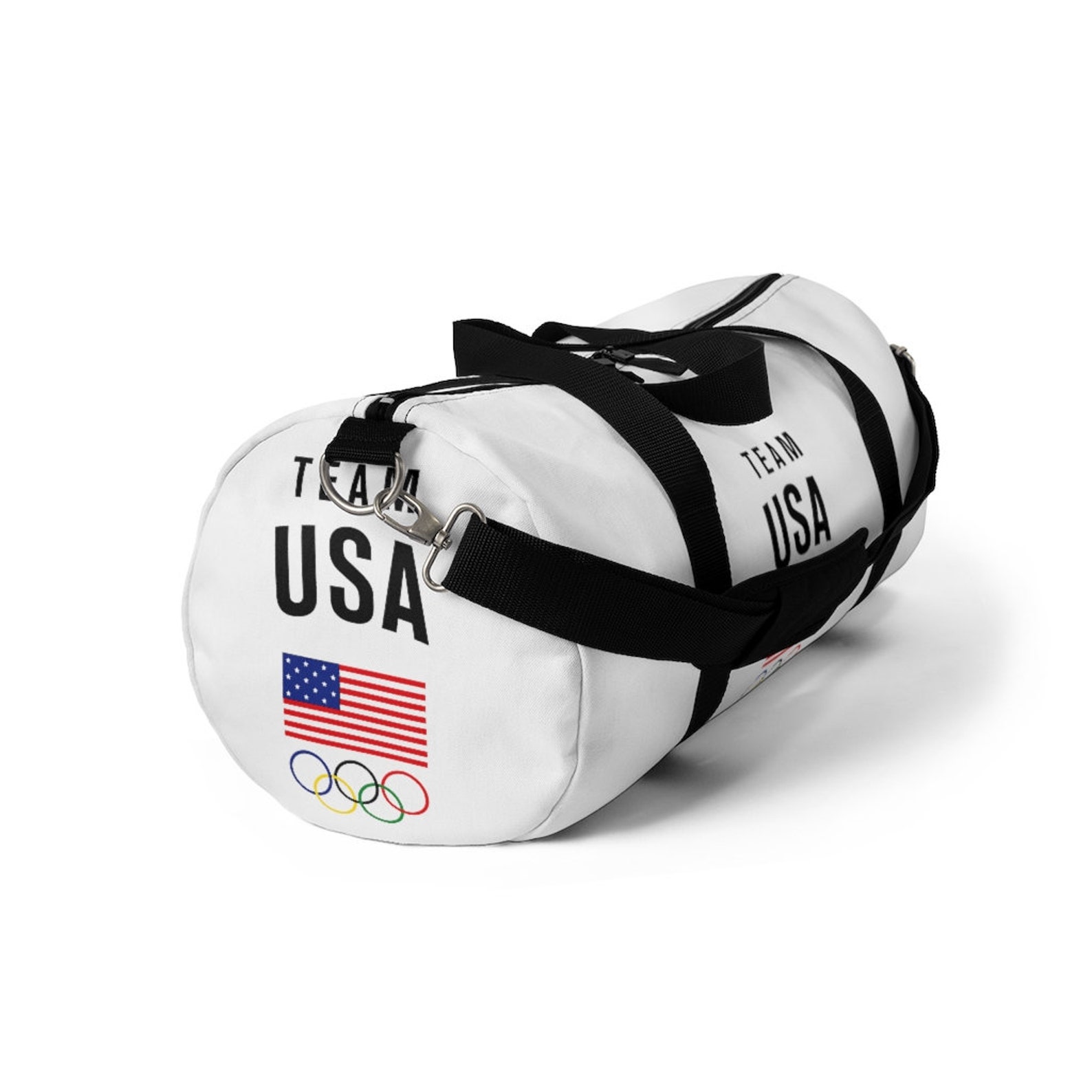 Team USA Duffle Bag US Olympics Logo Art Luggage Carry On / Etsy