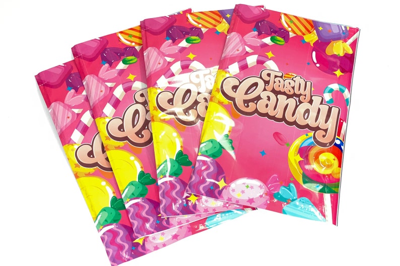 Custom Mylar Bag 3.5g Sample with your Own Candy or Edible Etsy