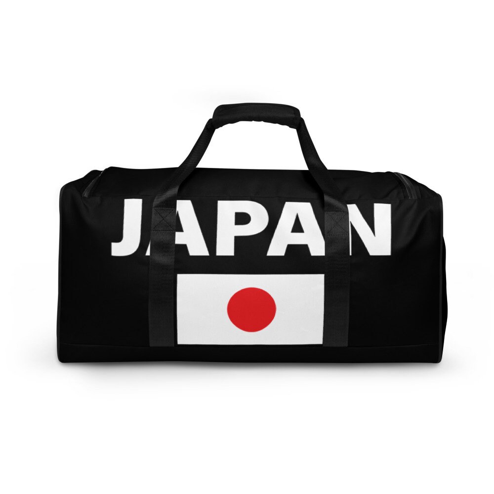 Japan Duffle Bag Japanese Flag Art Luggage Carry On / Gym Sack Etsy