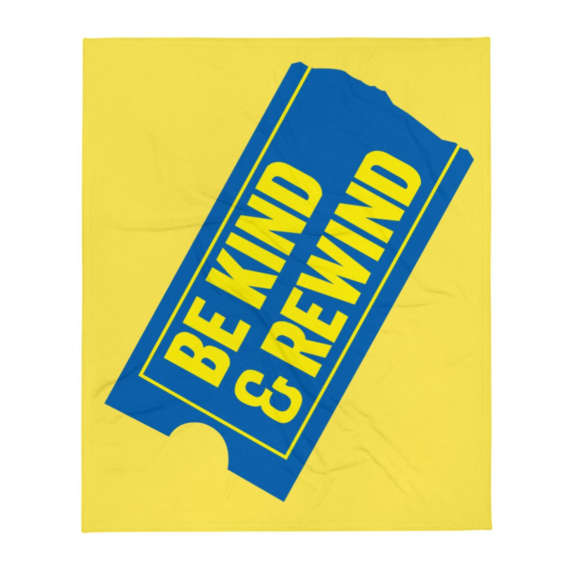 Be Kind Rewind VHS Throw Blanket / Beach Blanket Blockbuster Etsy