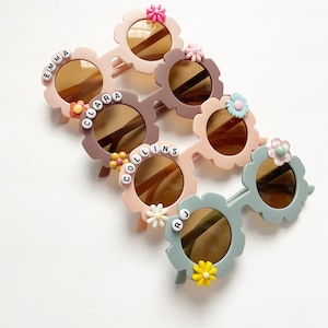 Children's Flower Personalized Sunglasses