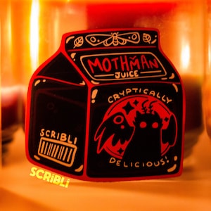 Mottenmann Saft Cryptid Magnet