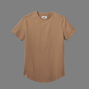 Men&#39;s Organic Hemp Curved Hem Athletic Short Sleeve  T-Shirt (S OR MED ONLY)