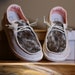 Custom Cowhide Hey Dudes Shoes
