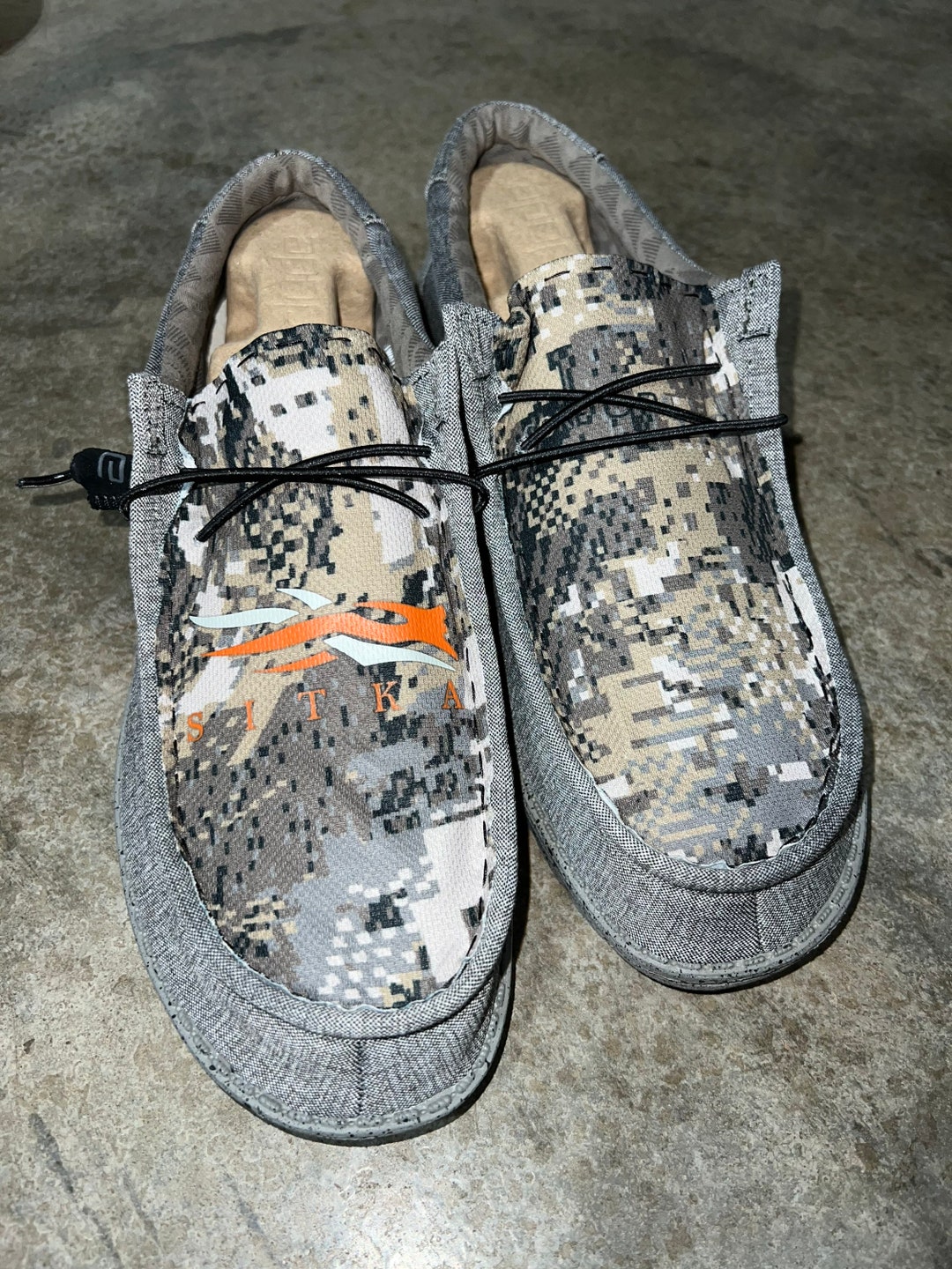 Sitka Camo Hey Dudes made to Order Etsy