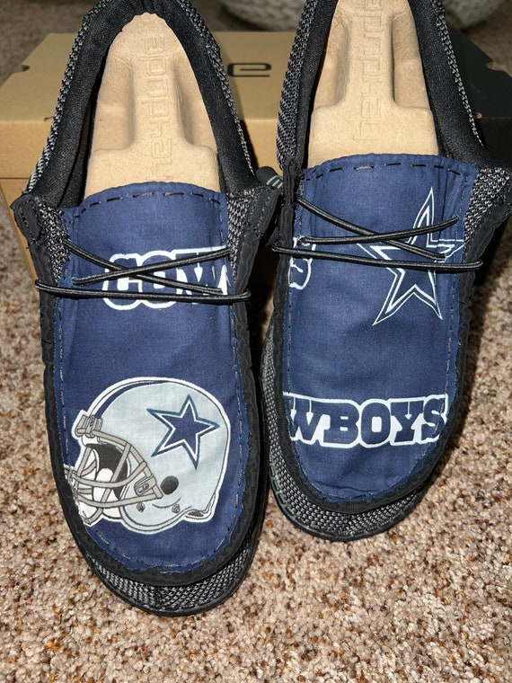 Dallas Cowboys Hey Dudes men Women s Sizing Etsy
