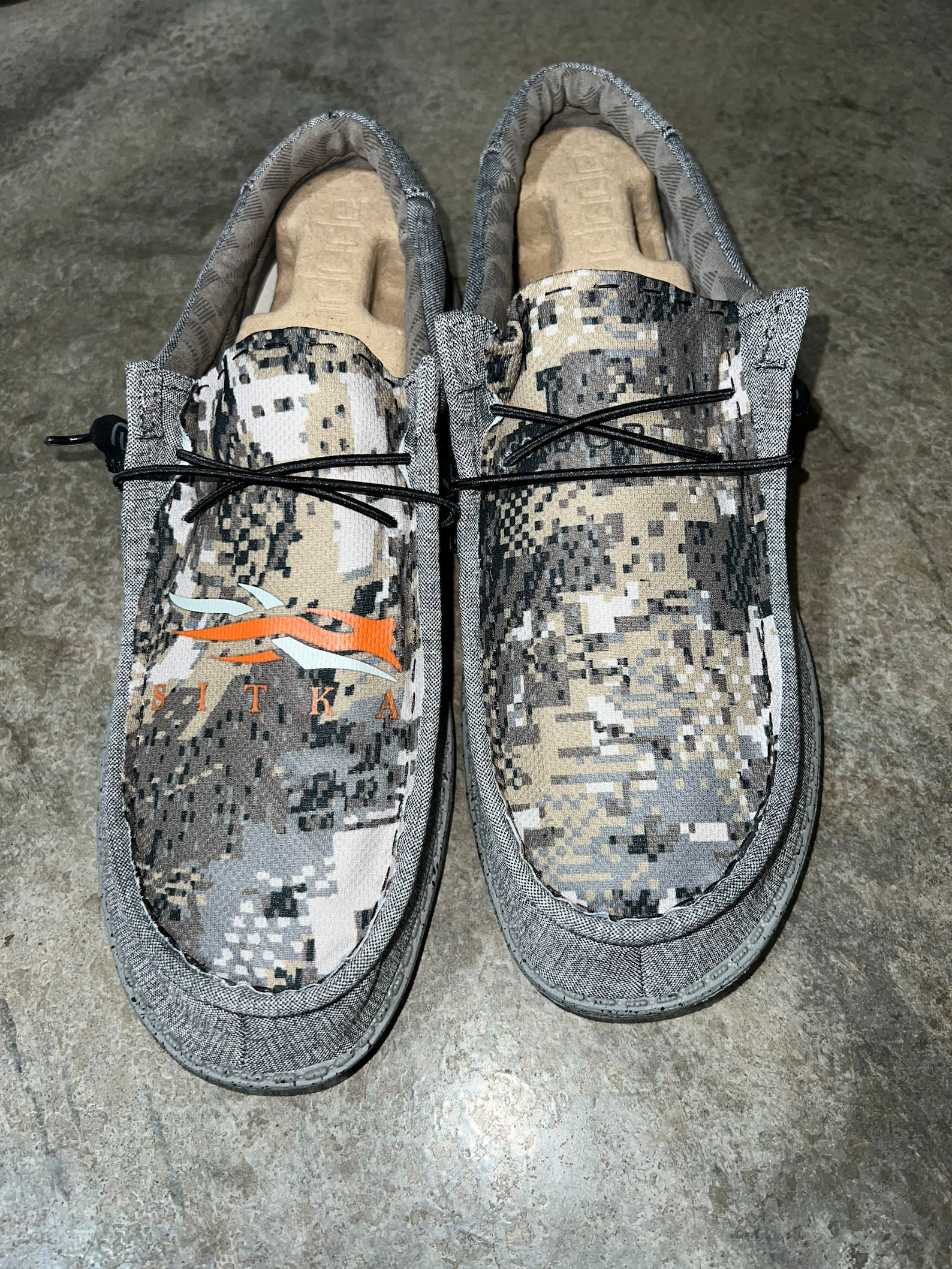 Sitka Camo Hey Dudes made to Order Etsy