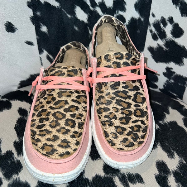 hey dudes for women leopard