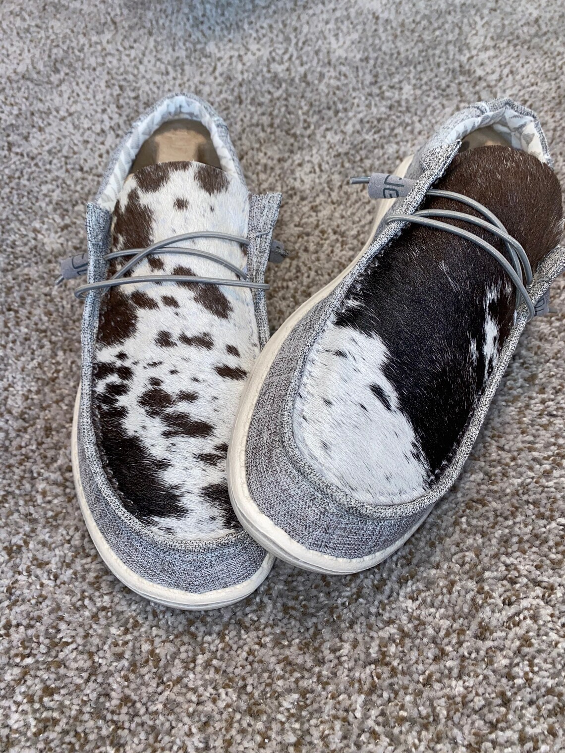 hey dudes with cowhide