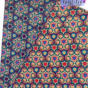 Tie Dye faux leather sheets,tie-dye, faux leather, earring, bow material, diy bow supplies, earring supplies, bright, 90s