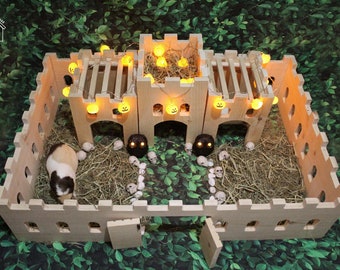 Wooden Rabbit Castle - Etsy