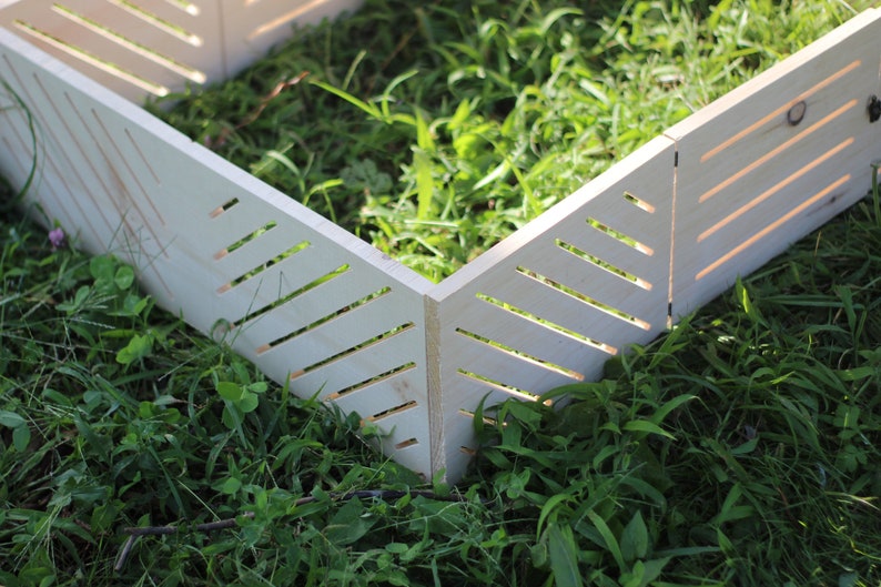 Premium Wooden Rabbit/Guinea Pig Fence Enclosure Etsy