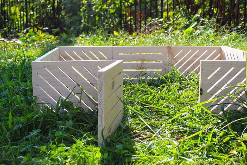 Premium Wooden Rabbit/Guinea Pig Fence Enclosure Etsy