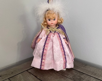 Rare 1991 Camelot in Columbia 8" Madame Alexander Doll w/Wrist Tag & Stand Included