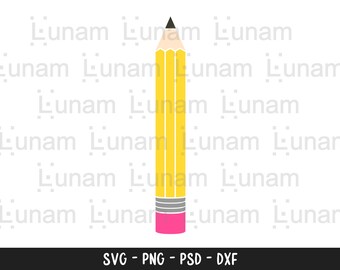 Download Pencil Keychain Svg Etsy