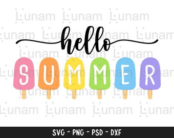 Download Hello Summer Svg Etsy