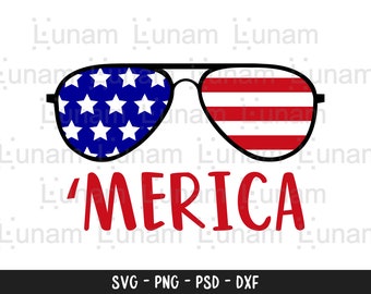 Download Flag Sunglasses Svg Etsy