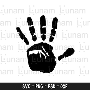 Hand SVG, Handprint SVG, Stop SVG, Hand , Hand Palm Cut File, Hand Stencil, Handprint Cut File, Hand Cut File