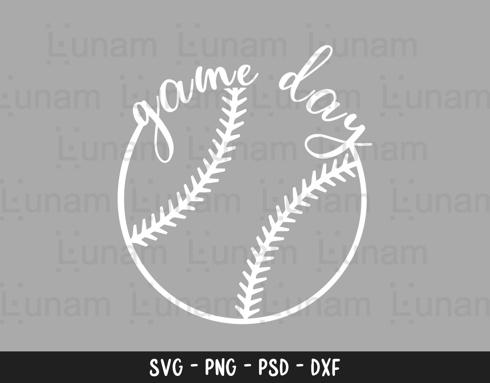 Baseball Game Day Svgsoftball Game Day Svg Game Day Baseball Etsy