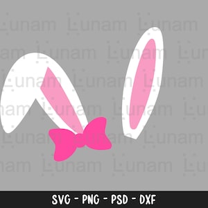 Bunny Ears SVG, Easter SVG, Easter Bunny SVG, Rabbit Ears Svg, Easter Bunny Ears Svg, Bunny Ears Cut File, Bunny Ears fichier pour Cricut