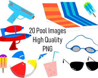 Imágenes prediseñadas de la piscina, imágenes prediseñadas de verano, imágenes prediseñadas de la fiesta de la piscina, imágenes prediseñadas de la playa, imágenes prediseñadas de verano