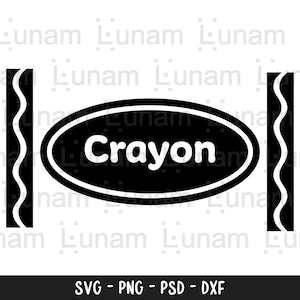 Crayon Svg, Crayon Wrapper Svg, Crayon Costume Svg, Crayon Svg de Halloween, Arquivo de corte de giz de cera, Arquivo de corte de embalagem de giz de cera, Camisa de giz de cera Svg