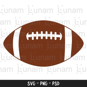 Football SVG, Football Silhouette, Football PNG, Football Cut Files, Football Cut File For Cricut, Silhouette, Cameo