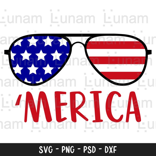 Patriotic Sunglasses Svg, American Glasses Svg,July 4th Svg Files, Independence Day Svg, American Aviators Svg, Aviator Sunglasses American