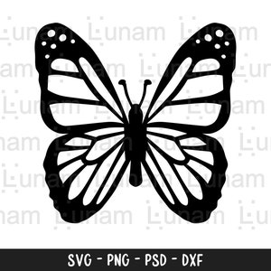 Butterfly SVG, Butterfly SVG File, Layered Butterfly SVG, Butterfly Svg voor Cricut, Butterfly Clipart, Butterflies Svg, Butterfly Cut File