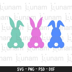Bunny Svg, Easter Bunny Svg, Bunny Silhouette Svg, Easter Bunny Silhouette Svg