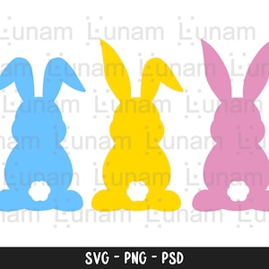 Bunny Svg, Easter Bunny Svg, Bunny Silhouette Svg, Easter Bunny Silhouette Svg