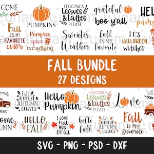 Fall SVG, Fall SVG Bundle, Autumn Svg, Thanksgiving Svg, Fall Svg Designs, Fall Sign, Autumn Bundle Svg, Halloween Bundle Svg, Fall Cut File
