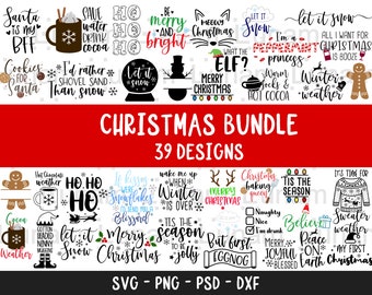 Christmas Svg | Etsy