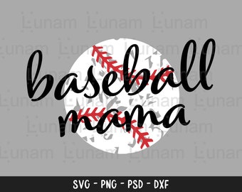 Baseball Mama Svg, Baseball Mom Svg, Baseball Mama Cut File, Baseball Cut File, Baseball Svg
